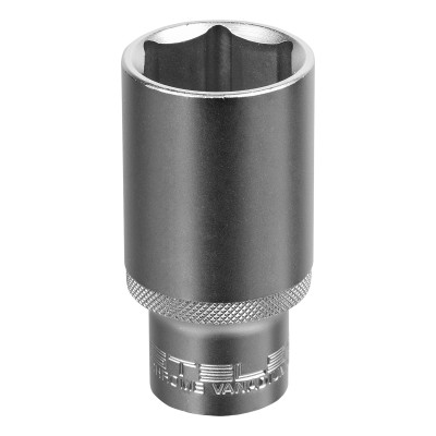 Головка торцевая удлиненная, 32 мм, шестигранная, CrV, под квадрат 1/2 Stels Головка торцевая удлиненная, 32 мм, шестигранная, CrV, под квадрат 1/2 Stels