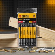 Бита PH2х90, сталь S2, цилиндр., 10 шт. Е 6,3 Denzel