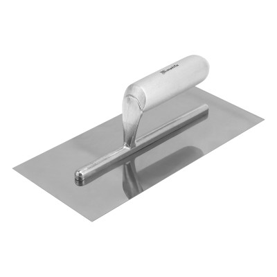 Гладилка стальная, 280 х 130 мм, зеркальная полировка, деревянная ручка Matrix Гладилка стальная, 280 х 130 мм, зеркальная полировка, деревянная ручка Matrix