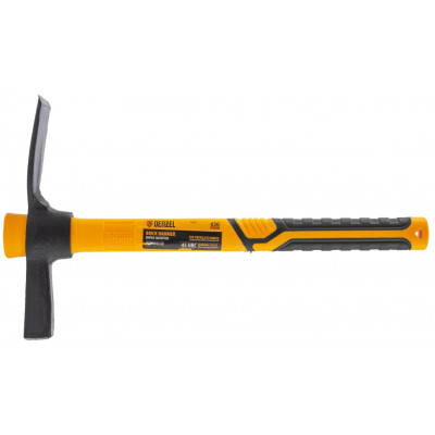 Кирка-молоток 650 г, фибергласовая обрезиненная рукоятка 385 мм// Denzel Кирка-молоток 650 г, фибергласовая обрезиненная рукоятка 385 мм// Denzel