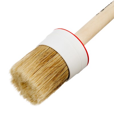 Кисть круглая №20 (65 мм) натуральная щетина, деревянная ручка MTX Кисть круглая №20 (65 мм) натуральная щетина, деревянная ручка MTX