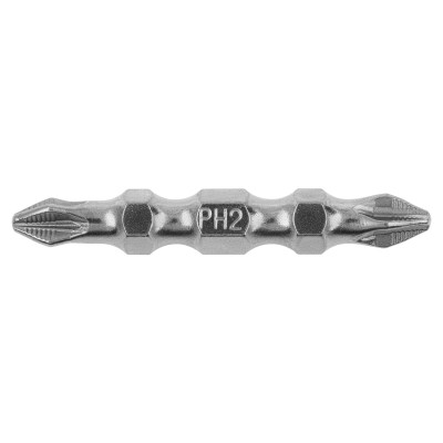 Бита двухсторонняя, PH2-PZ2 х 45 мм, сталь S2, 10 шт. Gross Бита двухсторонняя, PH2-PZ2 х 45 мм, сталь S2, 10 шт. Gross