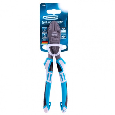 Бокорезы 200 мм, усиленные, трехкомпонентные рукоятки Gross Бокорезы 200 мм, усиленные, трехкомпонентные рукоятки Gross