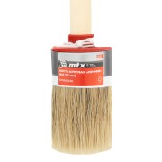 Кисть круглая, Профи №8 (35 мм) натуральная щетина, деревянная ручка MTX