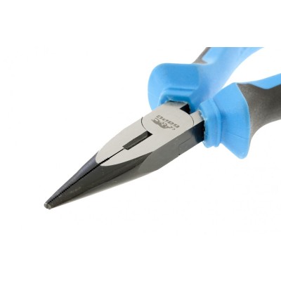 Длинногубцы прямые 160 мм, хром-ванадий, двухкомпонентные рукоятки Барс Длинногубцы прямые 160 мм, хром-ванадий, двухкомпонентные рукоятки Барс