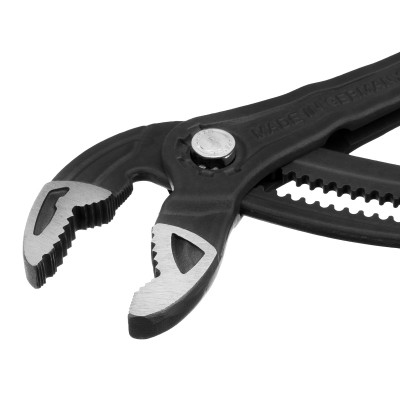 Клещи переставные, кнопочный механизм, обливные рукоятки, 300 мм Gross Клещи переставные, кнопочный механизм, обливные рукоятки, 300 мм Gross