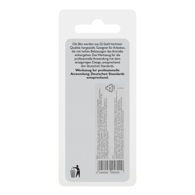 Бита Torx 25х50мм, сталь S2, шестигр., 2 шт. Gross Бита Torx 25х50мм, сталь S2, шестигр., 2 шт. Gross