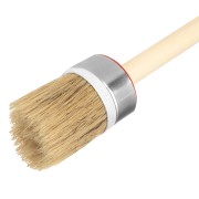 Кисть круглая, Профи №8 (35 мм) натуральная щетина, деревянная ручка MTX