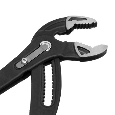 Клещи переставные, кнопочный механизм, обливные рукоятки, 300 мм Gross Клещи переставные, кнопочный механизм, обливные рукоятки, 300 мм Gross