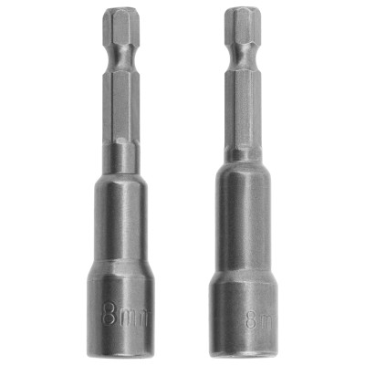 Биты с торцевыми головками 8 мм, 65 мм, 2 шт. Matrix Биты с торцевыми головками 8 мм, 65 мм, 2 шт. Matrix