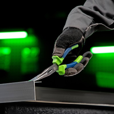 Длинногубцы прямые, 160 мм, двухкомпонентные рукоятки Сибртех Длинногубцы прямые, 160 мм, двухкомпонентные рукоятки Сибртех