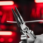 Длинногубцы прямые 205 мм, усиленная система, Pro Matrix