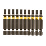 Бита SL5,0х50, сталь S2, шестигранный профиль, 2 шт. Е 6,3 Denzel