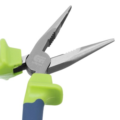 Длинногубцы прямые, 160 мм, двухкомпонентные рукоятки Сибртех Длинногубцы прямые, 160 мм, двухкомпонентные рукоятки Сибртех