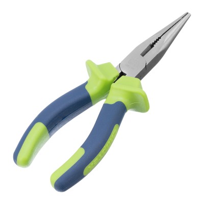 Длинногубцы прямые, 160 мм, двухкомпонентные рукоятки Сибртех Длинногубцы прямые, 160 мм, двухкомпонентные рукоятки Сибртех