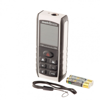 Лазерный дальномер LD-40,40 м,с электронным угломером Matrix Лазерный дальномер LD-40,40 м,с электронным угломером Matrix