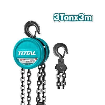 Таль ручная цепная 3м 3т TOTAL THT1631 Таль ручная цепная 3м 3т TOTAL THT1631