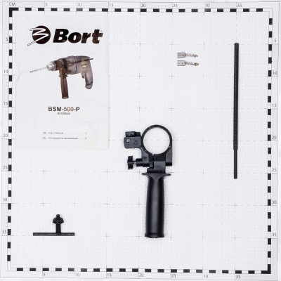 Дрель ударная Bort BSM-500-P Дрель ударная Bort BSM-500-P