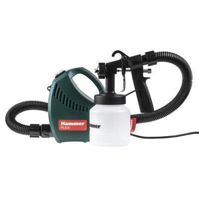 Краскопульт Hammer PRZ500B 500Вт 800мл бак, вязкость до 60 DIN Краскопульт Hammer PRZ500B 500Вт 800мл бак, вязкость до 60 DIN