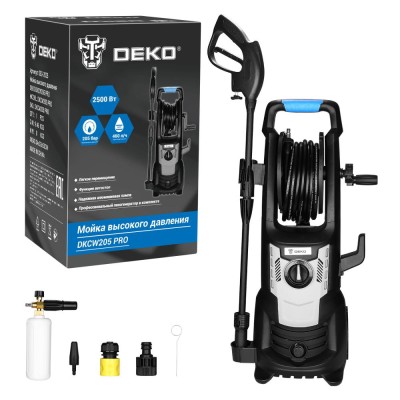 Мойка высокого давления DEKO DKCW205 PRO Мойка высокого давления DEKO DKCW205 PRO