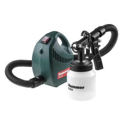 Краскопульт Hammer PRZ500B 500Вт 800мл бак, вязкость до 60 DIN Краскопульт Hammer PRZ500B 500Вт 800мл бак, вязкость до 60 DIN