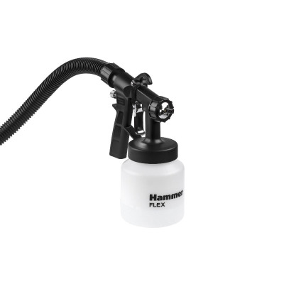 Краскопульт Hammer PRZ500B 500Вт 800мл бак, вязкость до 60 DIN Краскопульт Hammer PRZ500B 500Вт 800мл бак, вязкость до 60 DIN