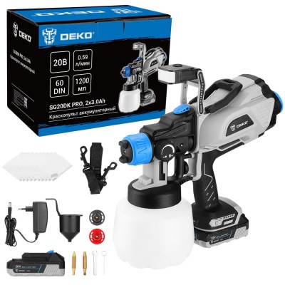 Краскопульт аккумуляторный DEKO SG20DK PRO Краскопульт аккумуляторный DEKO SG20DK PRO