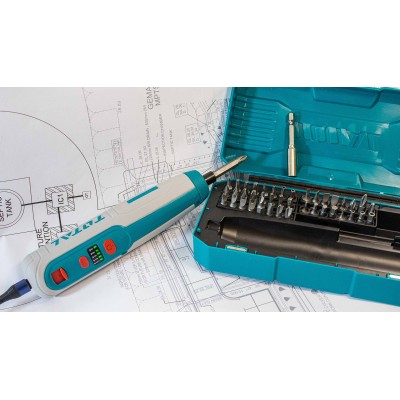 Отвертка аккумуляторная TOTAL TSDLI0406 Отвертка аккумуляторная TOTAL TSDLI0406
