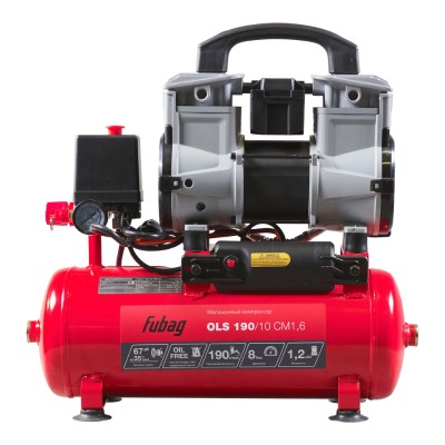 Компрессор безмасляный коаксиальный малошумный FUBAG OLS 190/10 CM1.6 Компрессор безмасляный коаксиальный малошумный FUBAG OLS 190/10 CM1.6