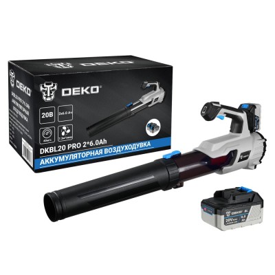 Воздуходувка аккумуляторная DEKO DKBL20 PRO Воздуходувка аккумуляторная DEKO DKBL20 PRO