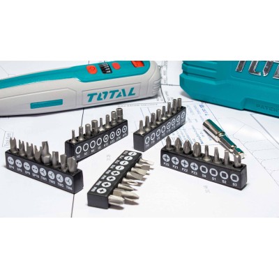 Отвертка аккумуляторная TOTAL TSDLI0406 Отвертка аккумуляторная TOTAL TSDLI0406