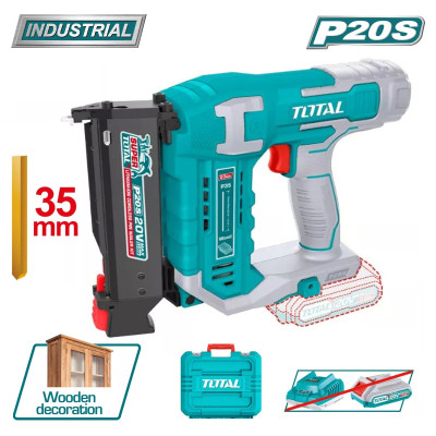 Пистолет гвоздезабивной аккумуляторный TOTAL TCBNLI3603 Пистолет гвоздезабивной аккумуляторный TOTAL TCBNLI3603