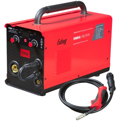 Сварочный полуавтомат FUBAG IRMIG 180 SYN с горелкой Сварочный полуавтомат FUBAG IRMIG 180 SYN с горелкой