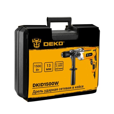 Дрель ударная DEKO DKID1500W Дрель ударная DEKO DKID1500W