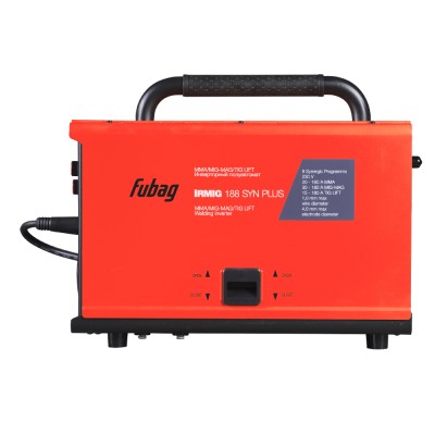 Сварочный полуавтомат FUBAG IRMIG 188 SYN PLUS с горелкой Сварочный полуавтомат FUBAG IRMIG 188 SYN PLUS с горелкой
