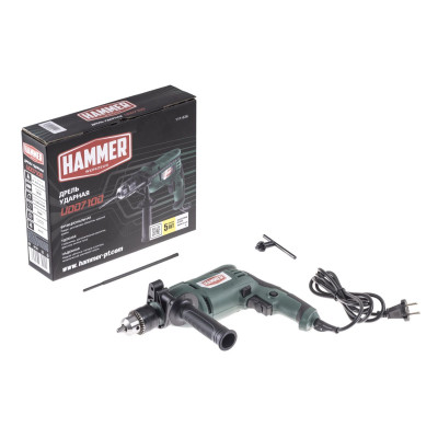 Дрель ударная Hammer UDD710A 710Вт 13мм 0-3000об/мин реверс Дрель ударная Hammer UDD710A 710Вт 13мм 0-3000об/мин реверс