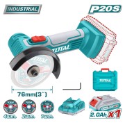 Пила циркулярная аккумуляторная TOTAL TAGLI76012