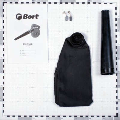 Воздуходувка-пылесос электрическая Bort BSS-550-R Воздуходувка-пылесос электрическая Bort BSS-550-R