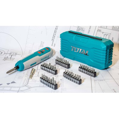 Отвертка аккумуляторная TOTAL TSDLI0403 Отвертка аккумуляторная TOTAL TSDLI0403