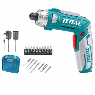 Отвертка аккумуляторная TOTAL TSDLI0801 Отвертка аккумуляторная TOTAL TSDLI0801