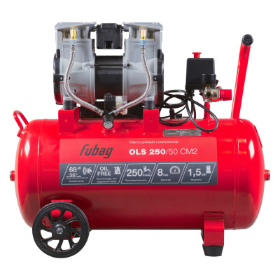 Компрессор безмасляный коаксиальный малошумный FUBAG OLS 250/50 CM2 Компрессор безмасляный коаксиальный малошумный FUBAG OLS 250/50 CM2