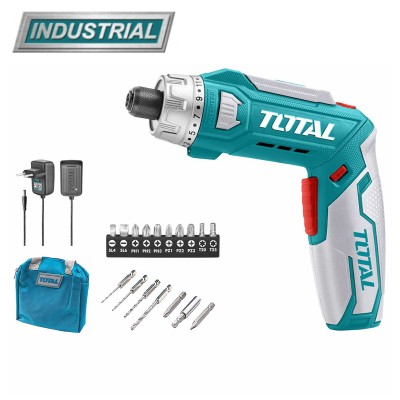 Отвертка аккумуляторная TOTAL TSDLI0801 Отвертка аккумуляторная TOTAL TSDLI0801
