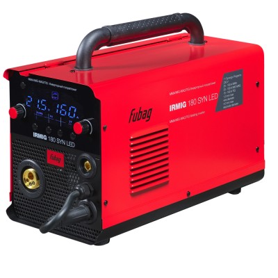Сварочный полуавтомат FUBAG IRMIG 180 SYN LED с горелкой Сварочный полуавтомат FUBAG IRMIG 180 SYN LED с горелкой