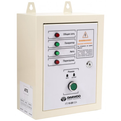 Блок автоматического управления генератором DAEWOO ATS 15-220GDA Блок автоматического управления генератором DAEWOO ATS 15-220GDA