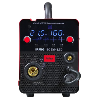 Сварочный полуавтомат FUBAG IRMIG 180 SYN LED с горелкой Сварочный полуавтомат FUBAG IRMIG 180 SYN LED с горелкой