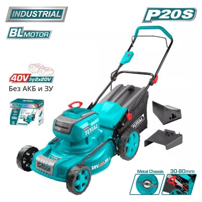 Газонокосилка аккумуляторная TOTAL TLMLI4020 Газонокосилка аккумуляторная TOTAL TLMLI4020