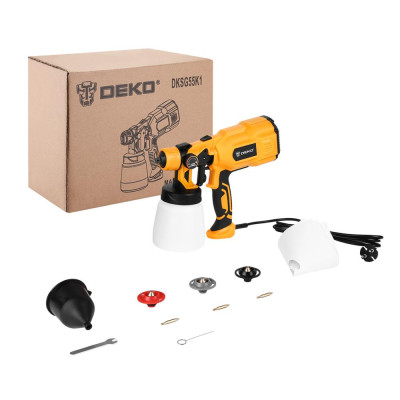 Краскопульт электрический DEKO DKSG55K1 HVLP Краскопульт электрический DEKO DKSG55K1 HVLP
