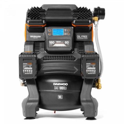 Компрессор аккумуляторный 42В / 220В DAEWOO DAC 180S Li Компрессор аккумуляторный 42В / 220В DAEWOO DAC 180S Li