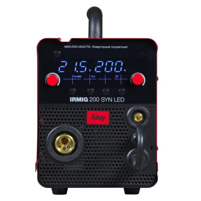 Сварочный полуавтомат FUBAG IRMIG 200 SYN LED с горелкой Сварочный полуавтомат FUBAG IRMIG 200 SYN LED с горелкой