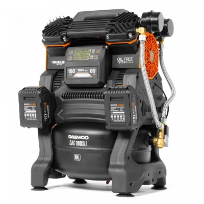 Компрессор аккумуляторный 42В / 220В DAEWOO DAC 180S Li Компрессор аккумуляторный 42В / 220В DAEWOO DAC 180S Li